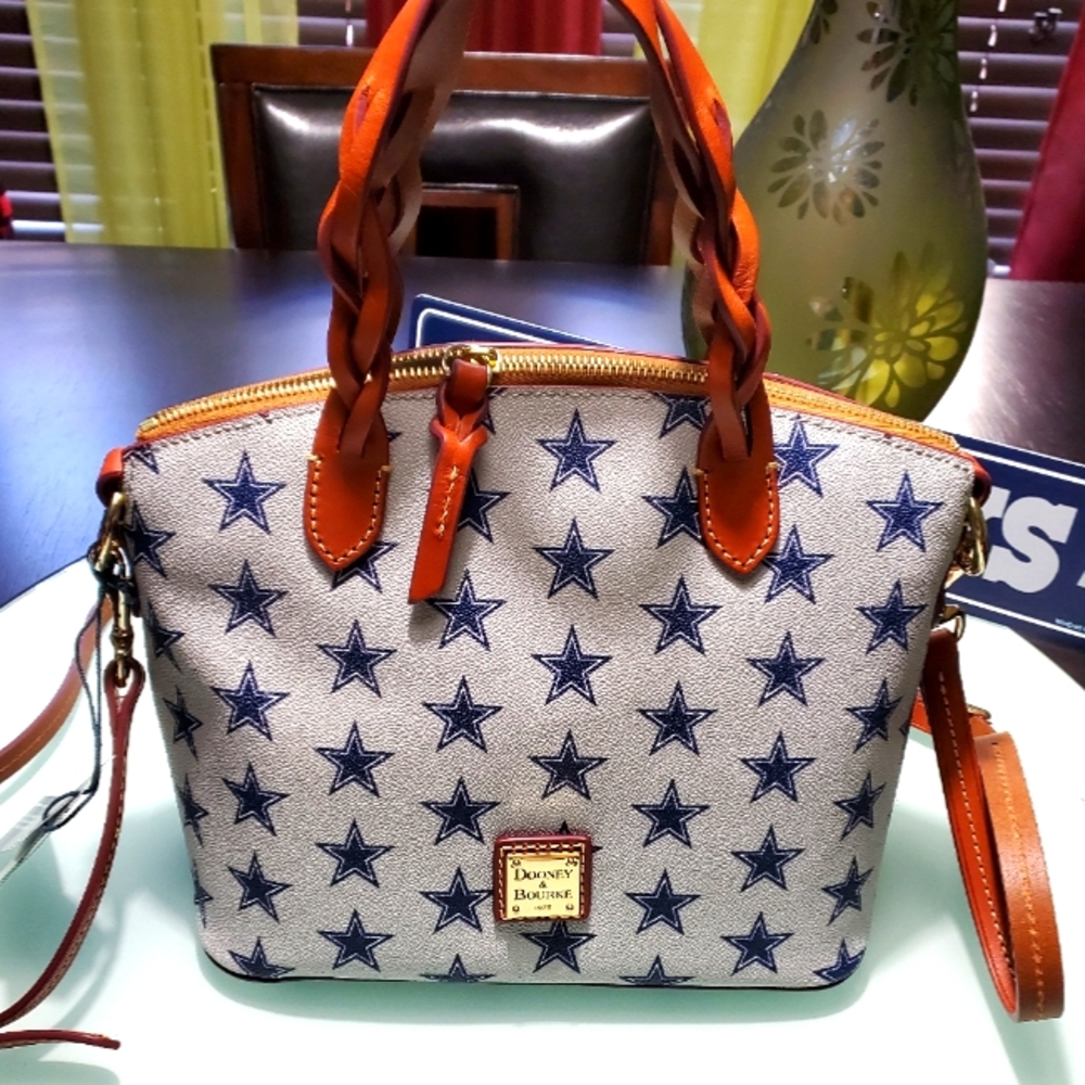 (SOLD) Dallas Cowboys Dooney & Bourke Satchel